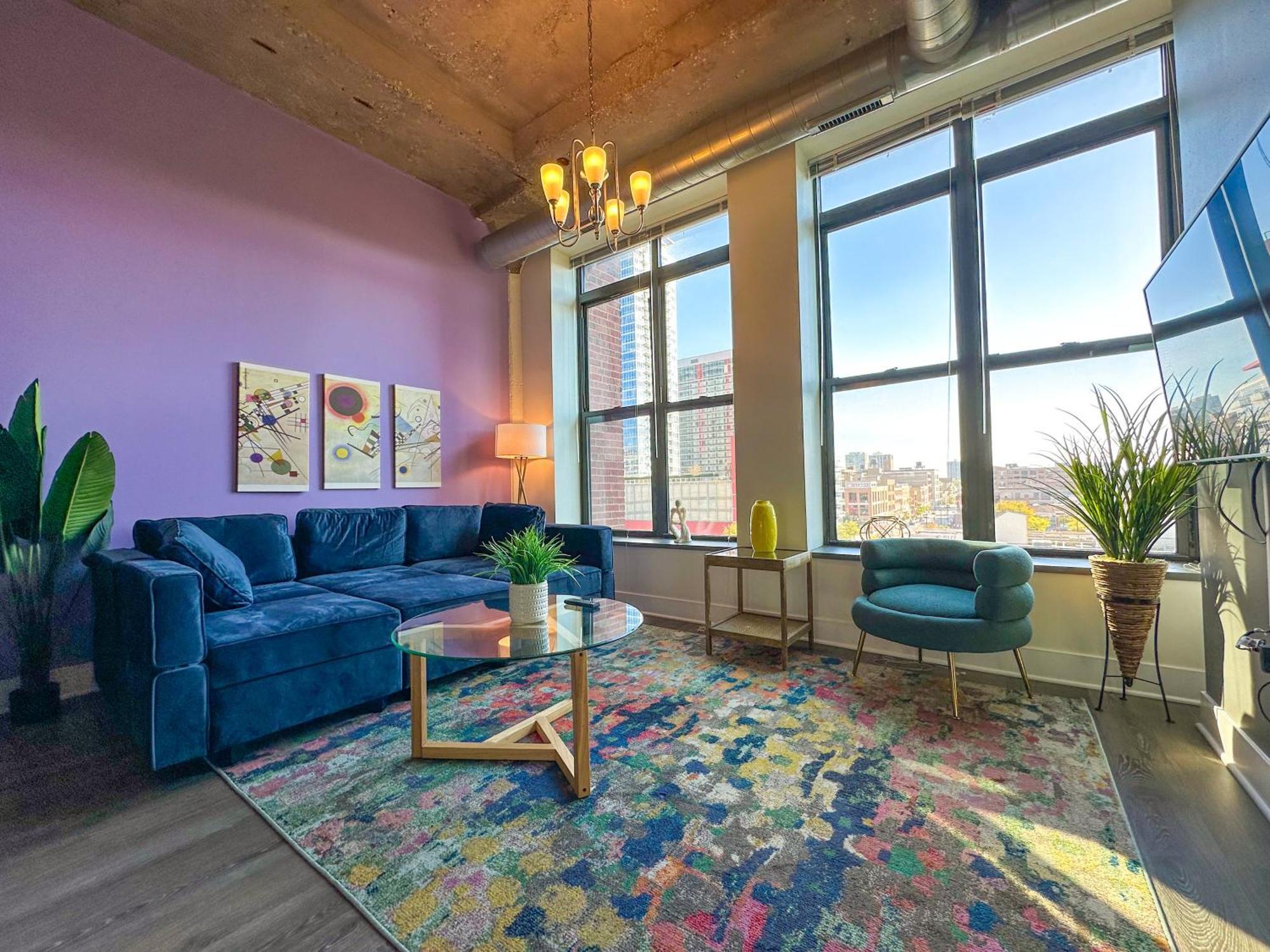 Modern And Bright 2Br On Michigan Ave With Optional Parking And Gym Access Near Soldier Field & Grant Park * Chicago