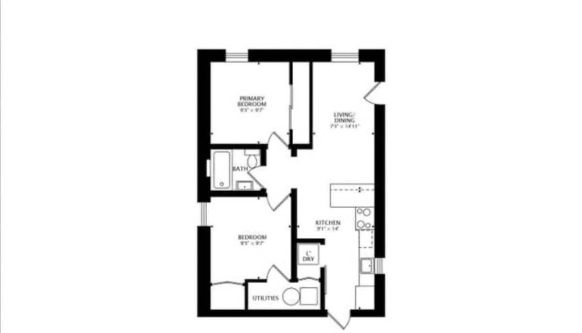 Appartement Modern 2br With Patio & Cozy Space *
