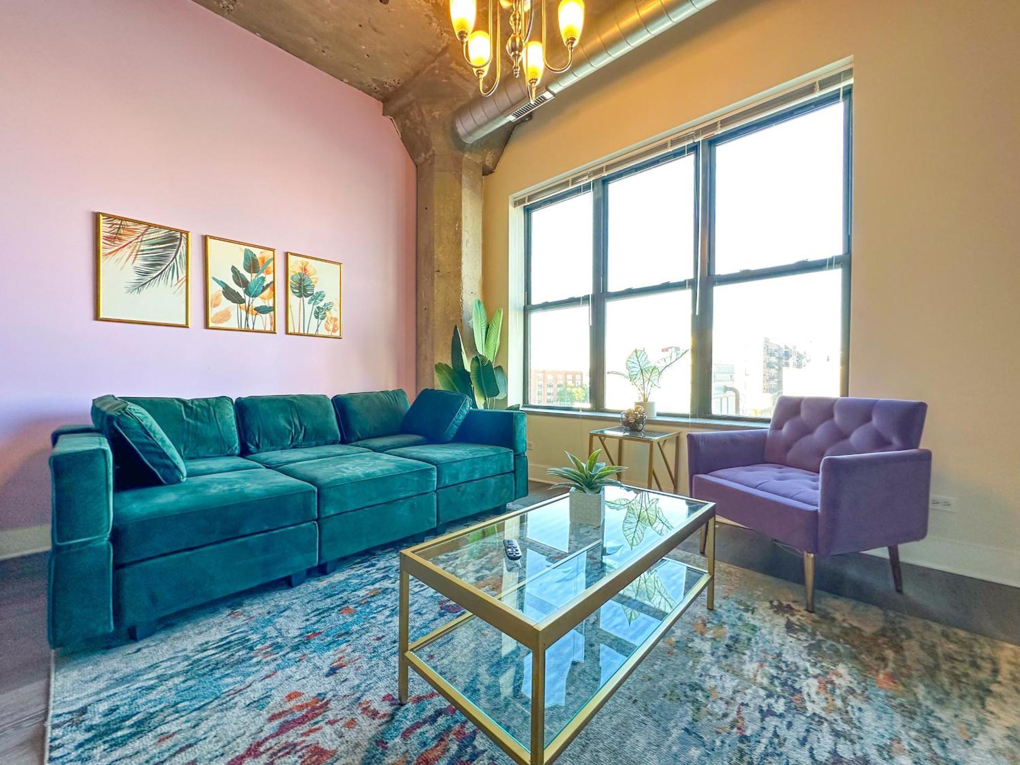Apartment South Loop Chicago 2Br Retreat With Skyline View And Optional Parking For 8 Guests Near Mccormick Place And Soldier Field Chicago