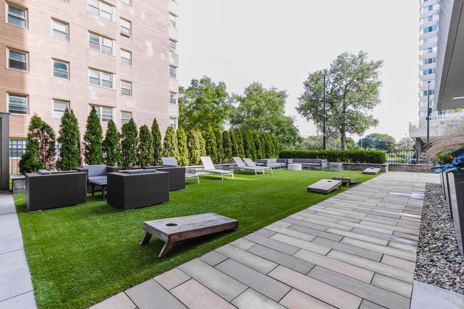 Blueground Edgewater Gym Lounge Wd Chi-1106 Apartment