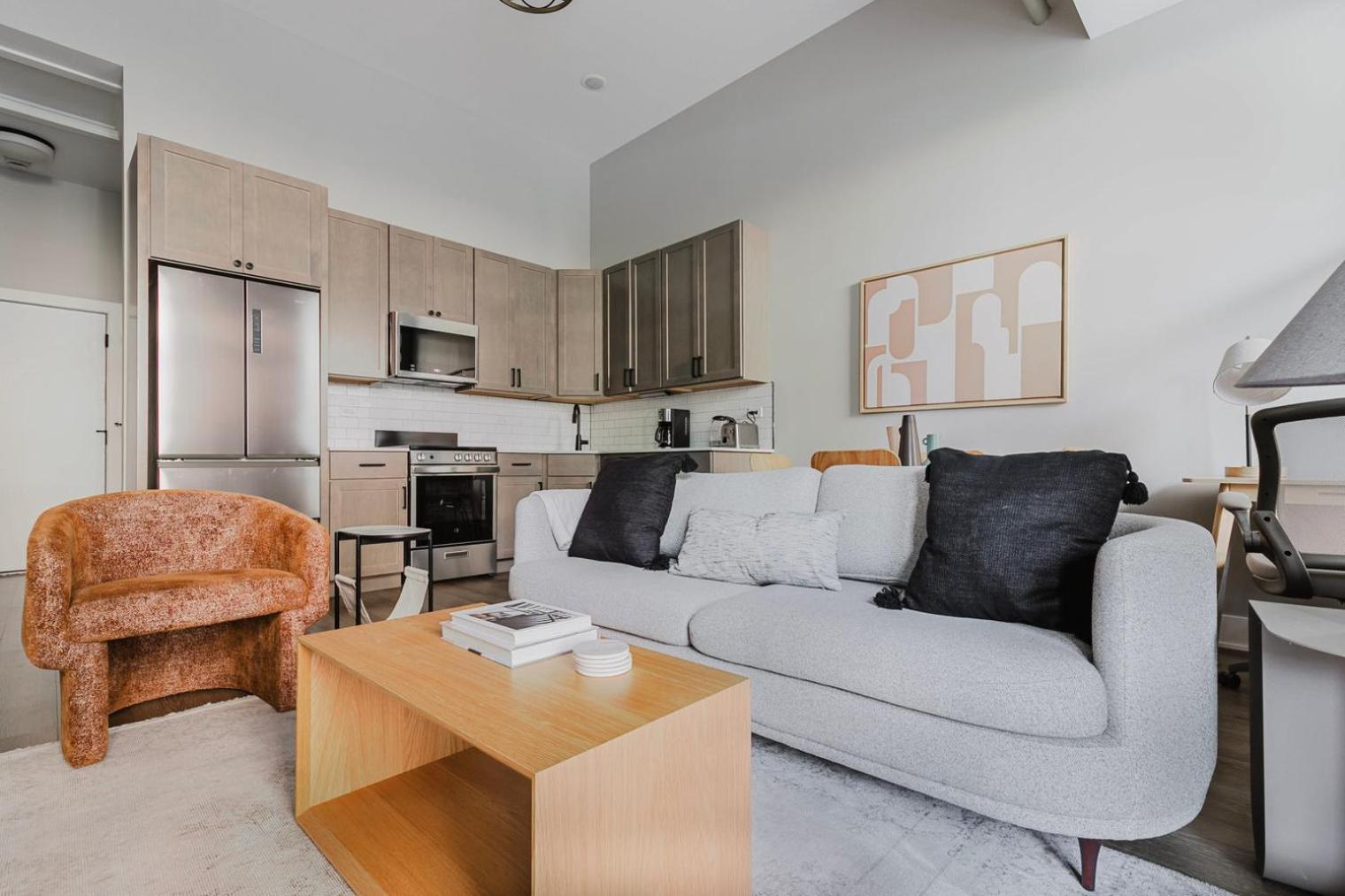 Blueground Edgewater Gym Lounge Wd Chi-1106 Apartment Chicago