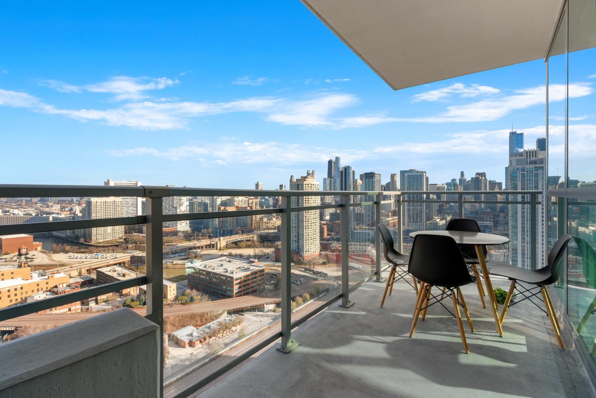 Appartement K2 Sky High With Stunning Views In West Loop Chicago