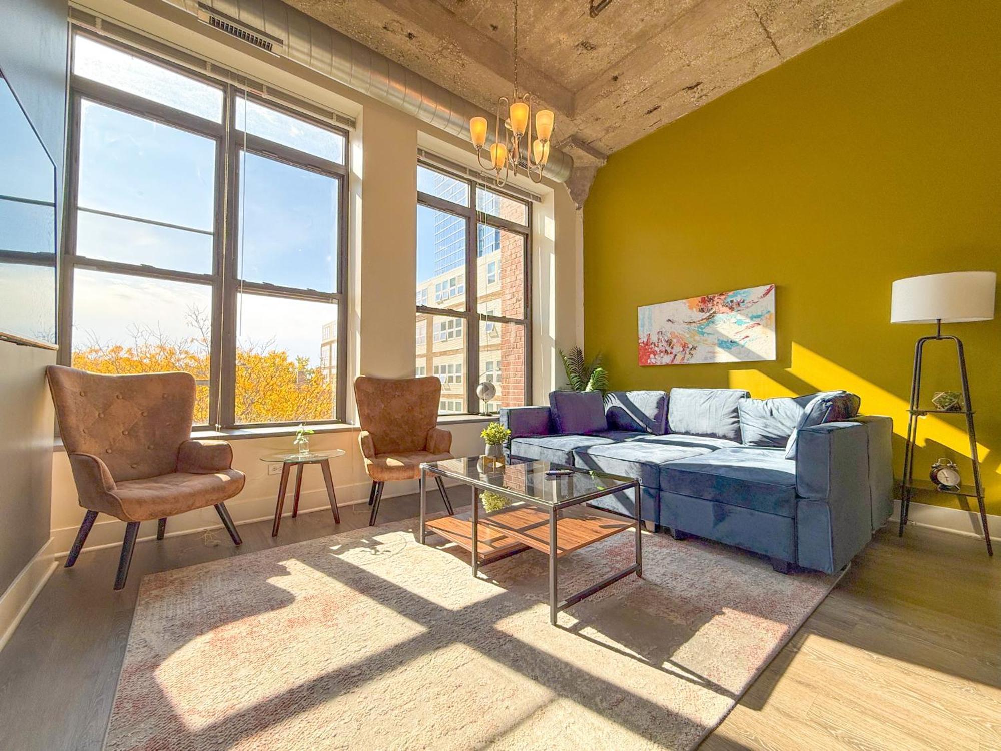Apartment Mccormick Place 2Br Stylish Suite With Optional Parking And Gym For Up To 8 Guests Near Soldier Field And Grant Park