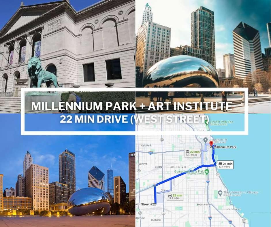 Midway Airport 2 Bedroom With Full Kitchen Chicago