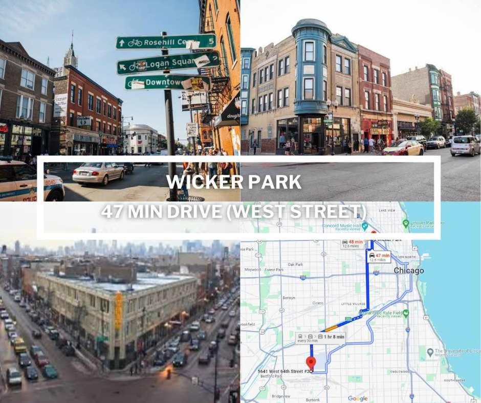 Midway Airport 2 Bedroom With Full Kitchen Appartement Chicago