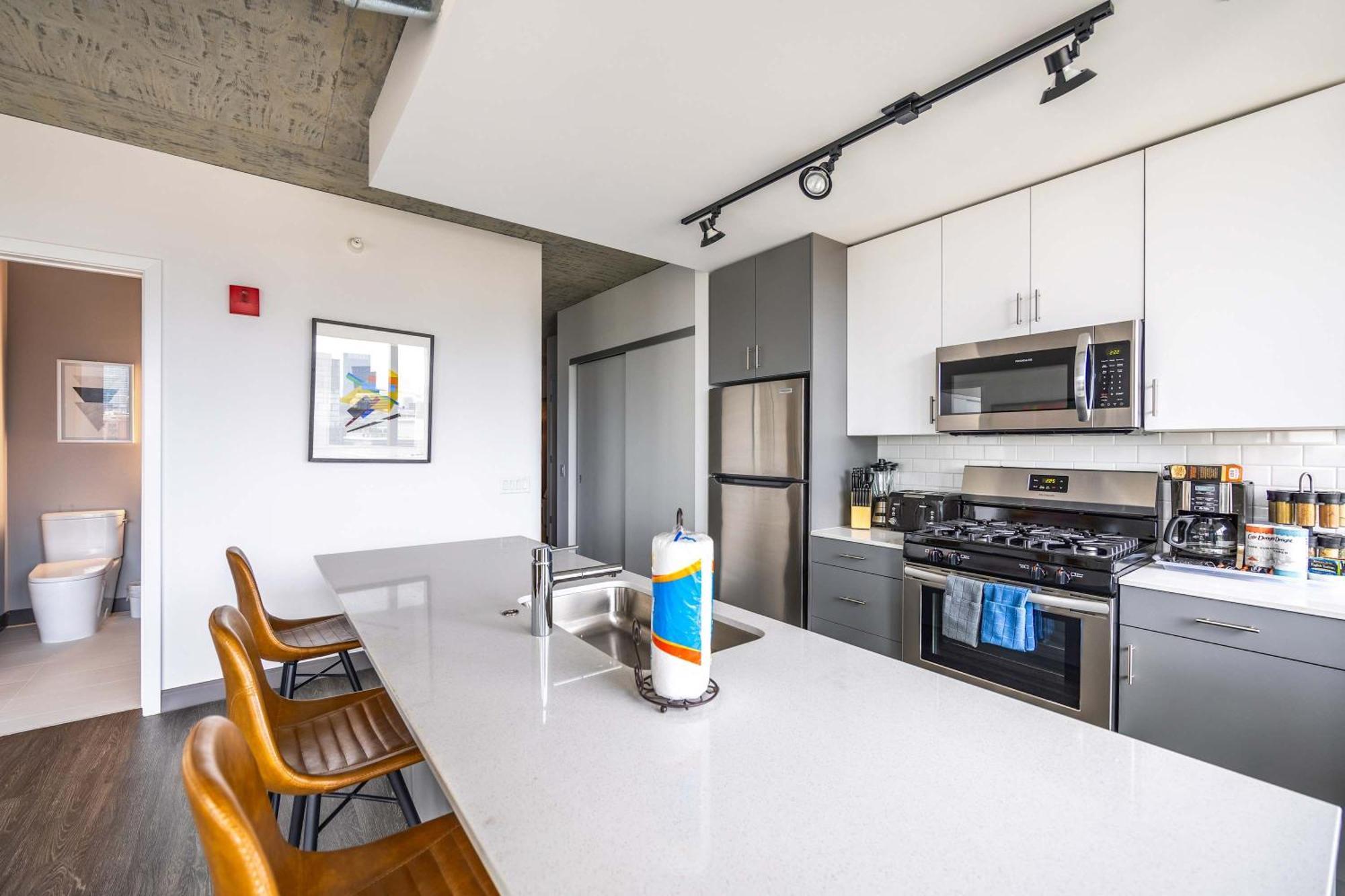 Freshly Minted 2br - Elegance & Comfort In Apartment Chicago