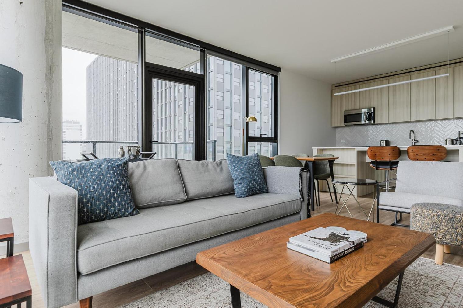 Apartment Blueground Medical District 2bd Chi-1110 *