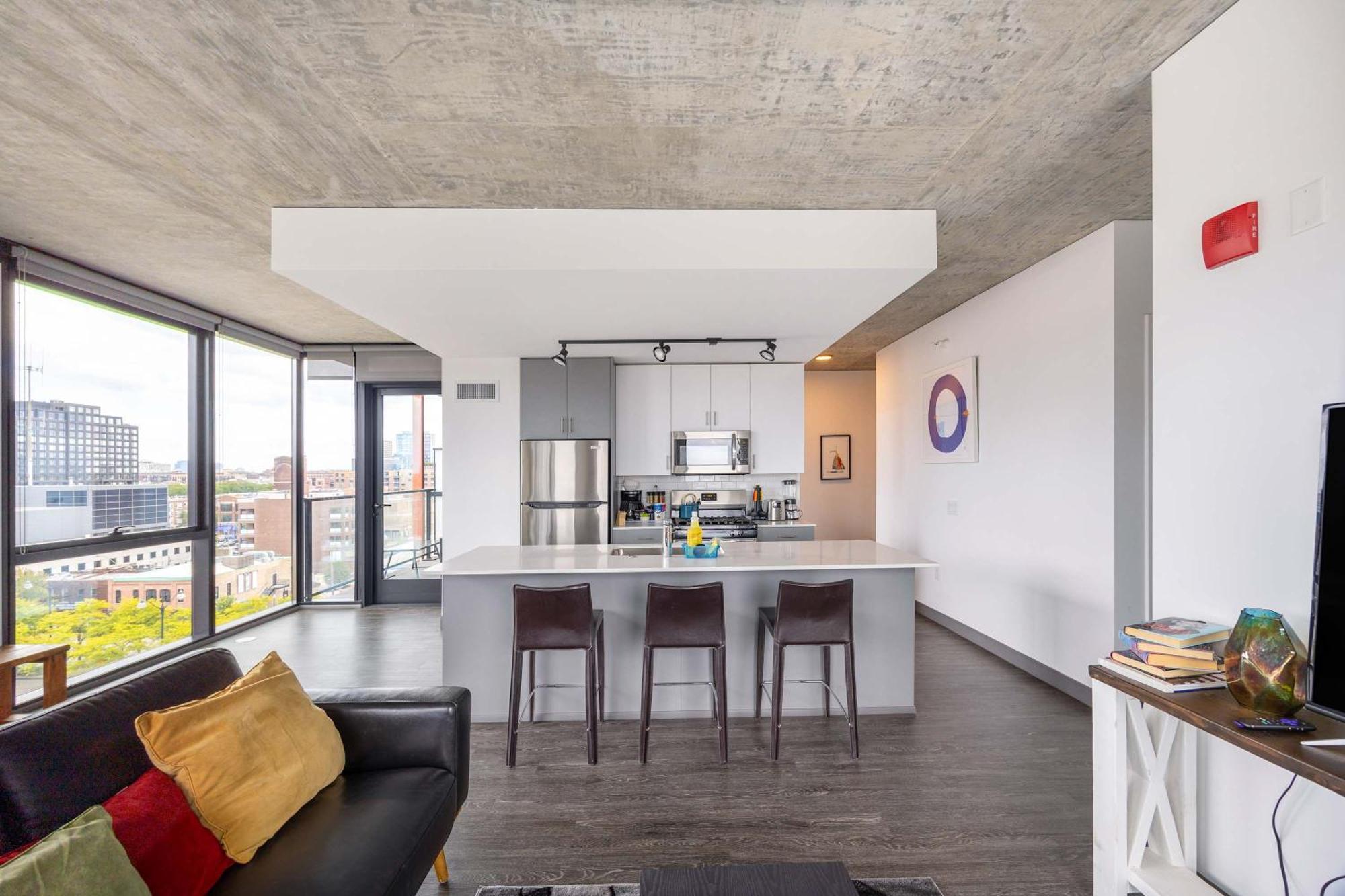 Sophisticated 3br - New Modern And Luxurious Apartment Chicago