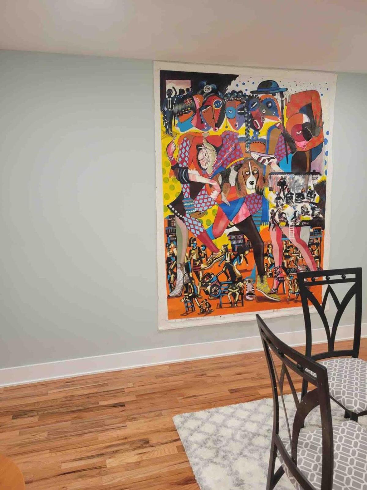 Holiday home Modern Townhouse With Contemporary African Art *