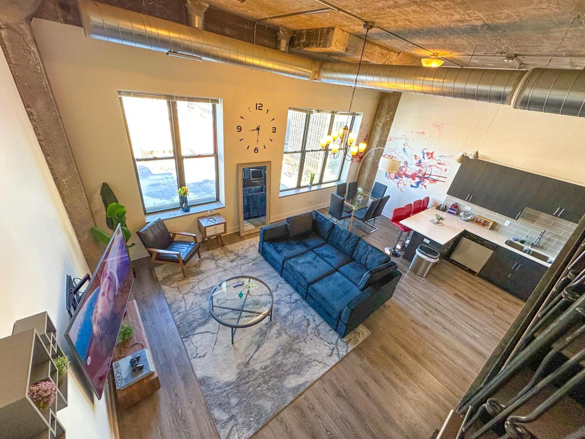 Appartement Mccormick Place 3Br Luxury Penthouse Duplex With Personal Rooftop And Optional Parking For 8 Guests In Chicago South Loop *