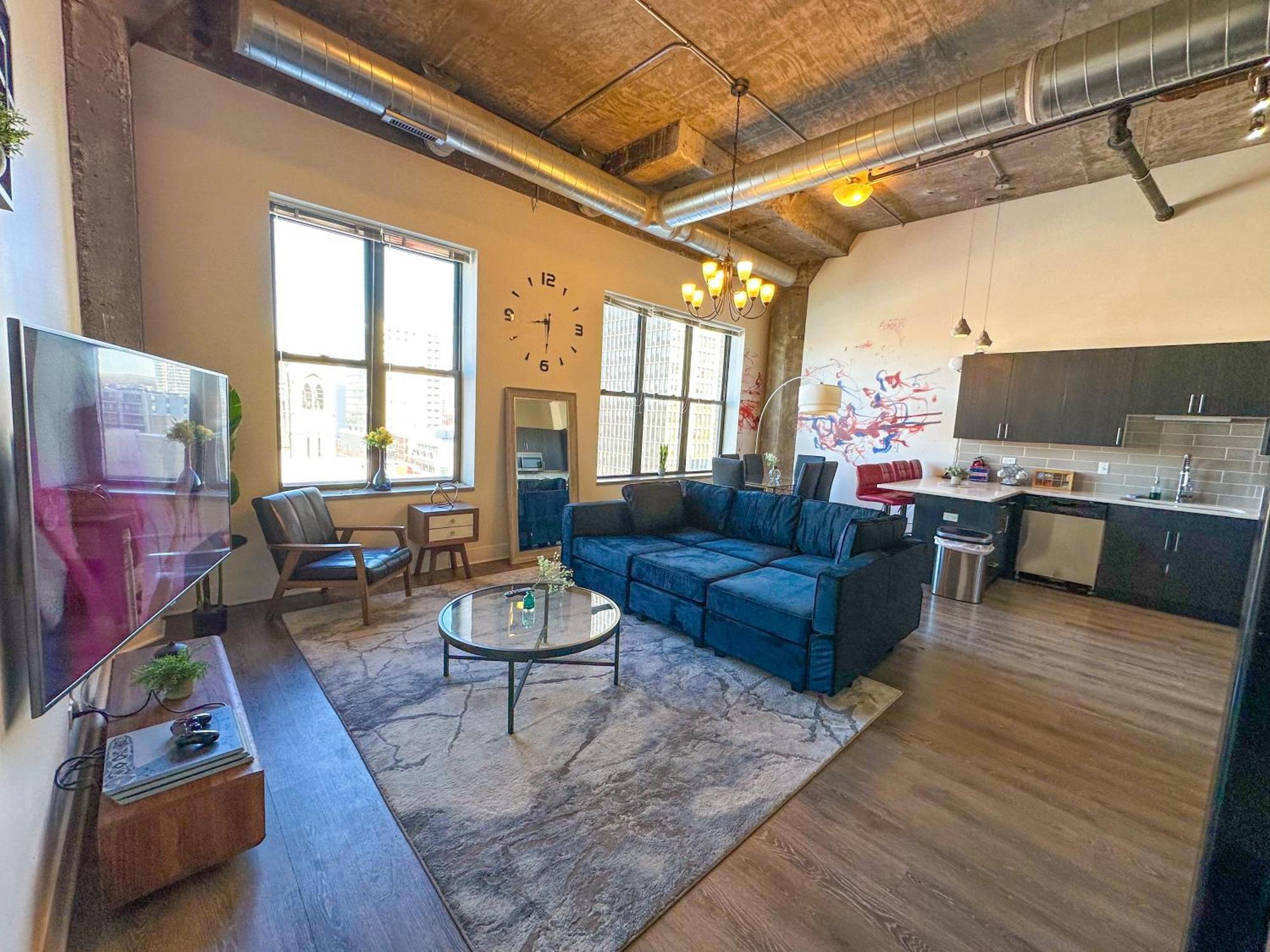 Mccormick Place 3Br Luxury Penthouse Duplex With Personal Rooftop And Optional Parking For 8 Guests In Chicago South Loop Appartement Chicago