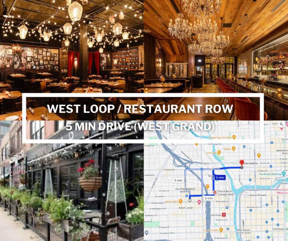 Chic 2br 2ba With Balcony - River North Apartamento