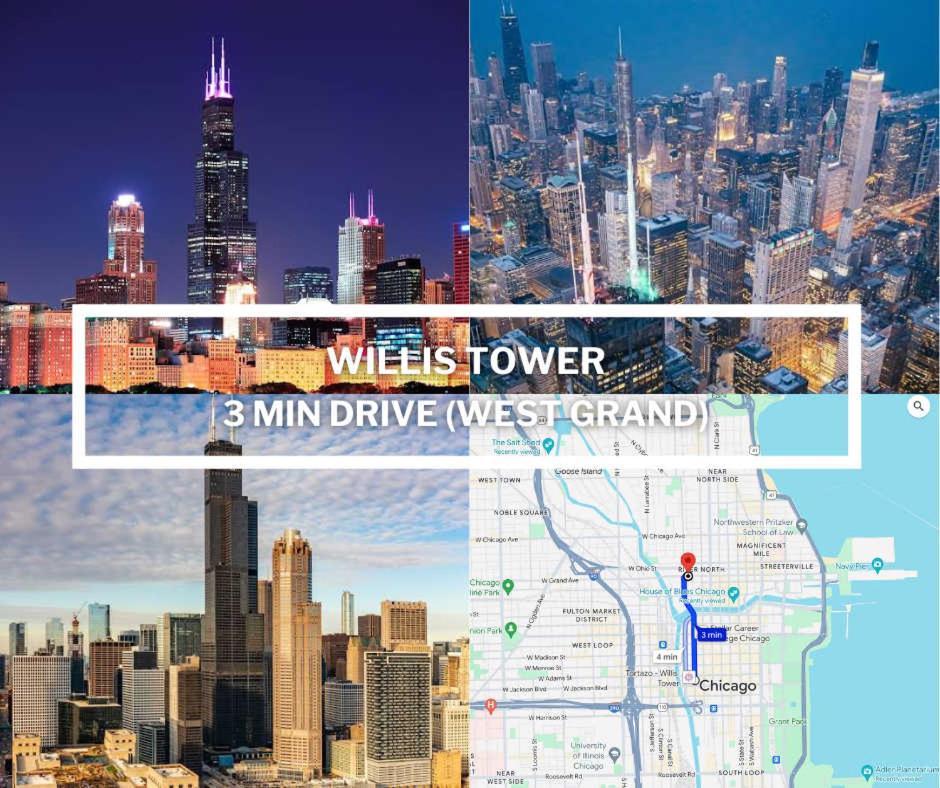 Apartamento Chic 2br 2ba With Balcony - River North *
