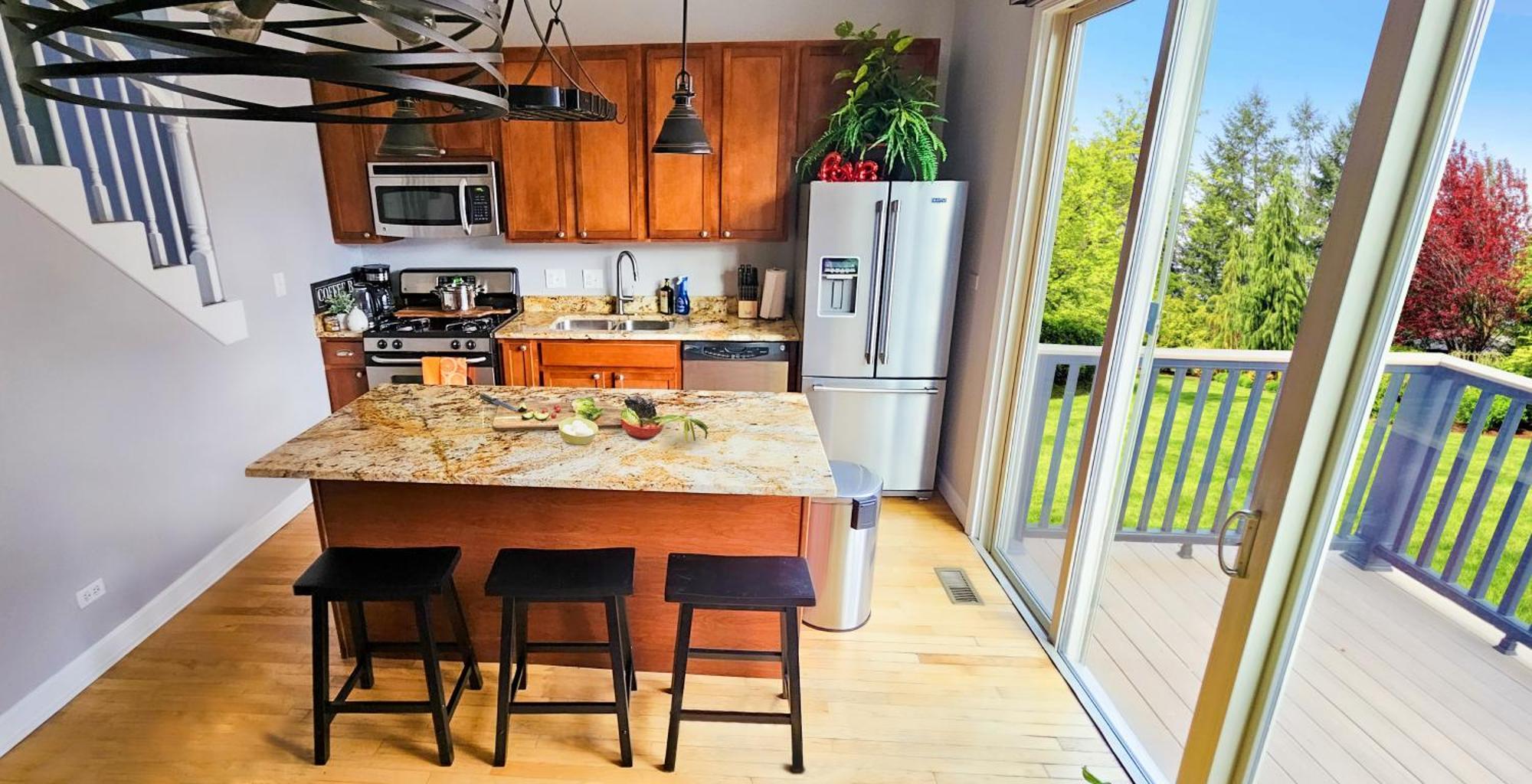 Art Downtown Fulton Market Entire 3 Bedroom Sleep10 Private Garage Roof Ev Tesla * Chicago