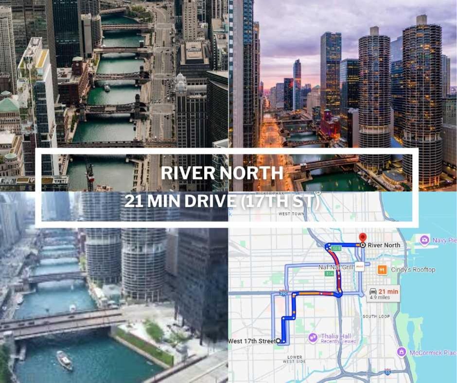 2 Bed & 3 Bath Apartamento Chicago