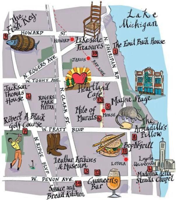 Apartamento Explore North Side From Modern Chicago