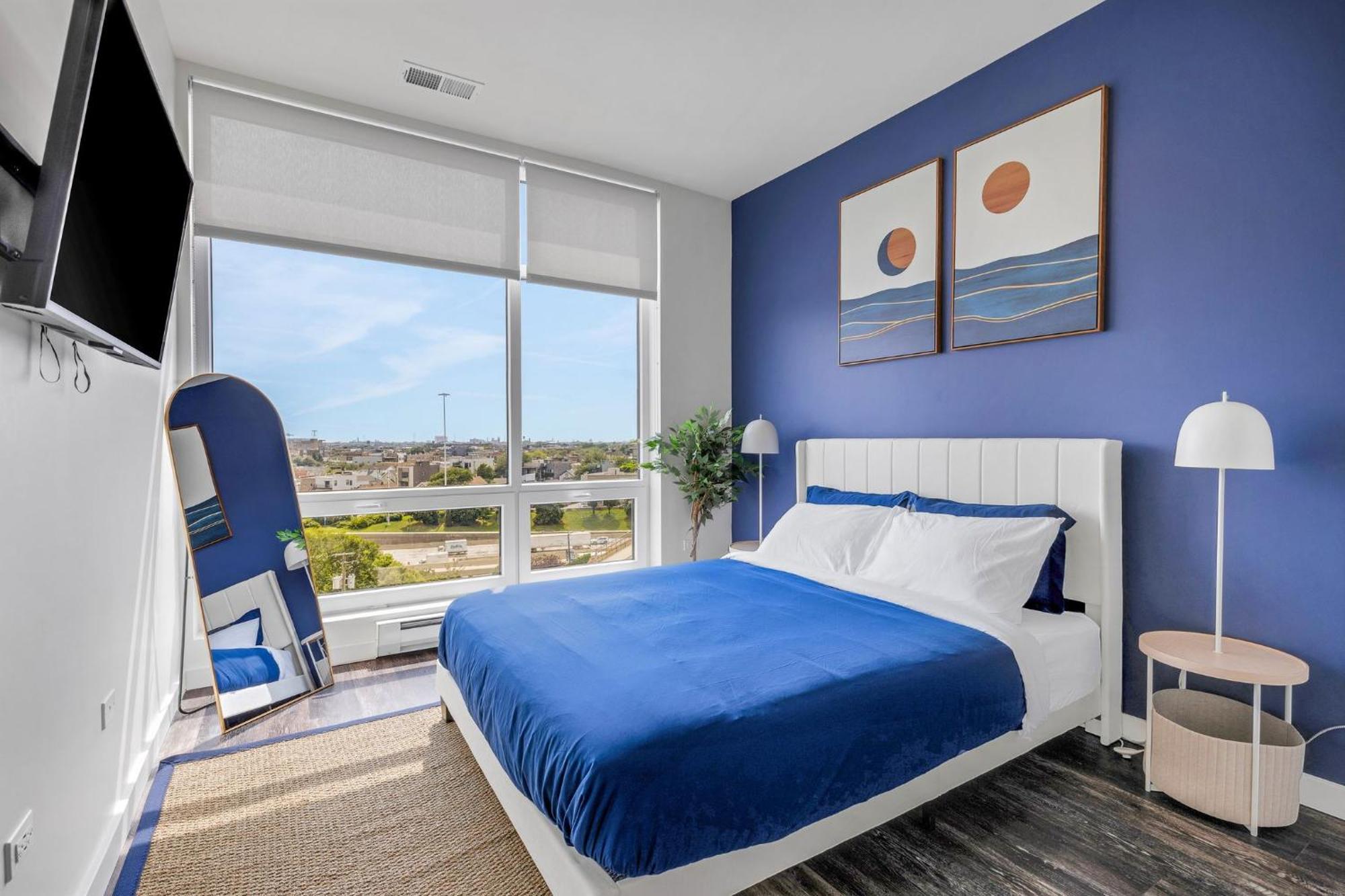 Apartamento Luxurious 3bd Penthouse L Private Patio L Gym L Stunning Rooftop *