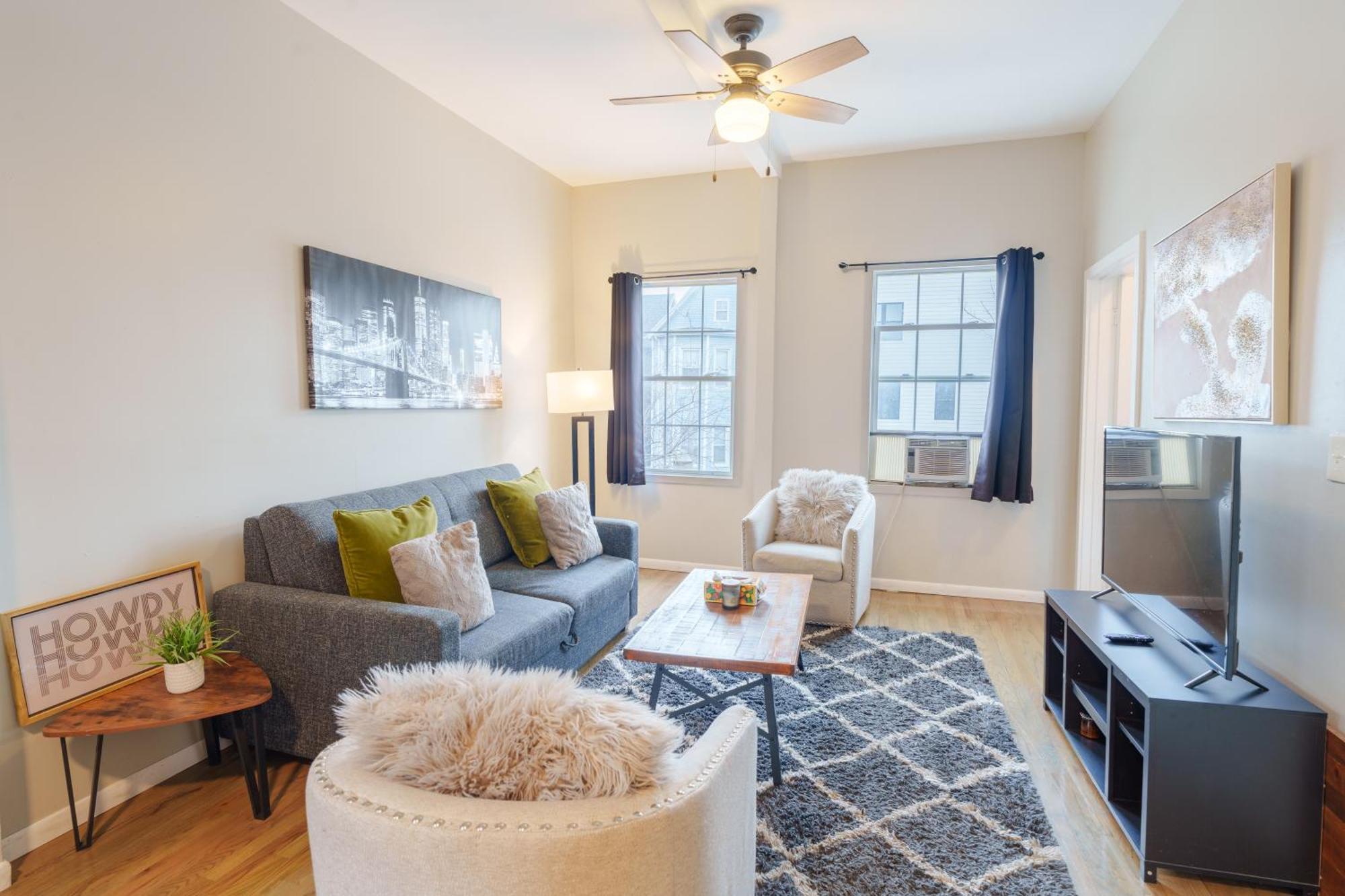 Bright & Modern 3br And 1ba In Logan Square Appartement *