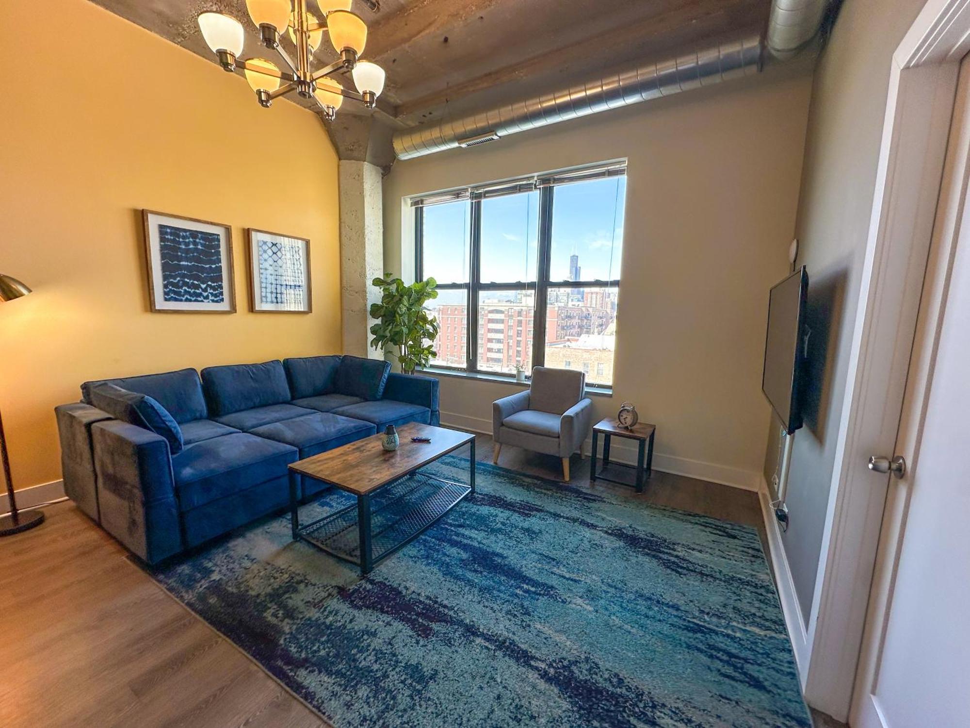 Apartment Chic Cozy 3Br Michigan Avenue Spacious Suite Close To Iconic Chicago Landmarks & Attractions *