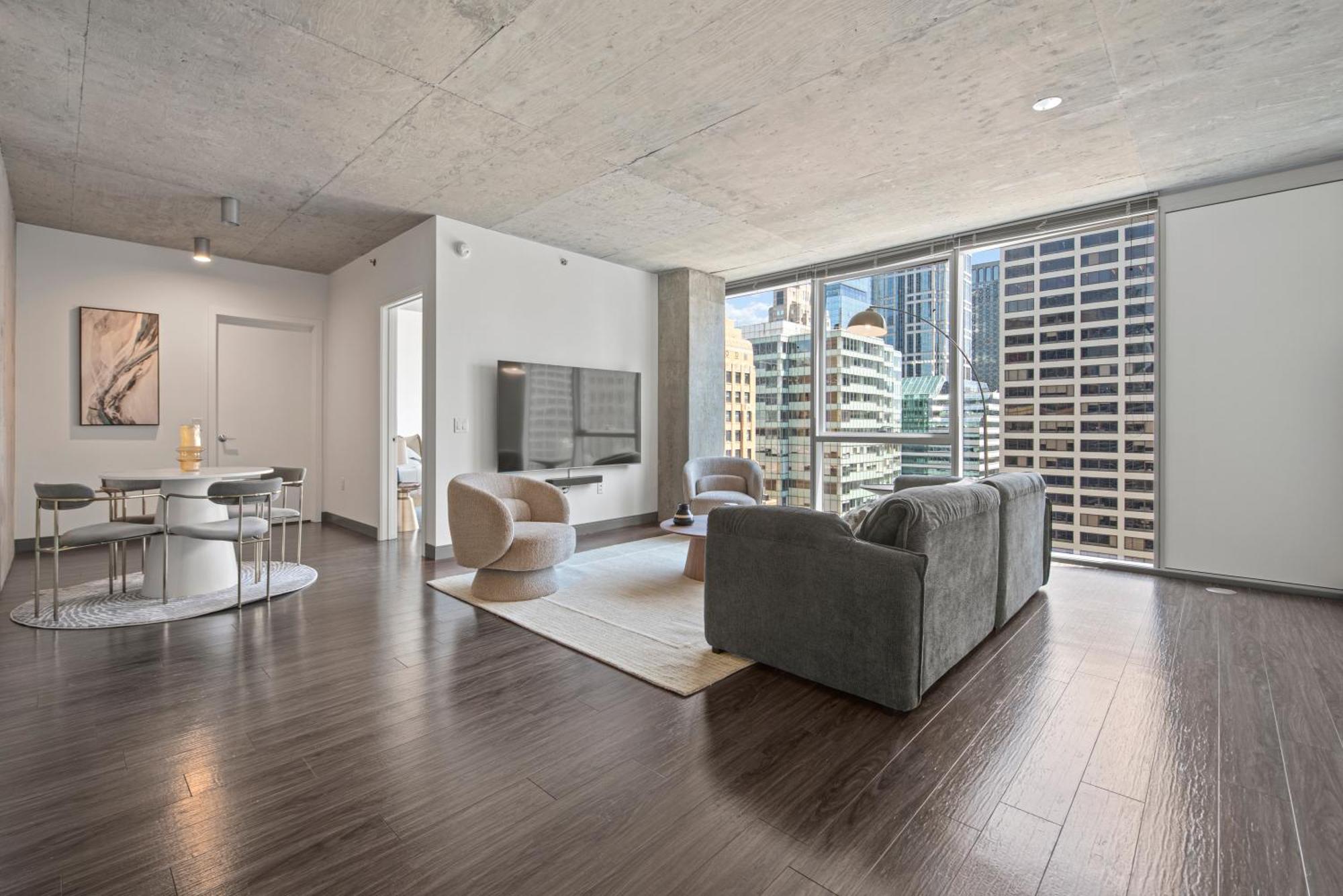 Apartamento Linea Luxury Living With Indoor Pool And Rooftop Views In The Loop Chicago