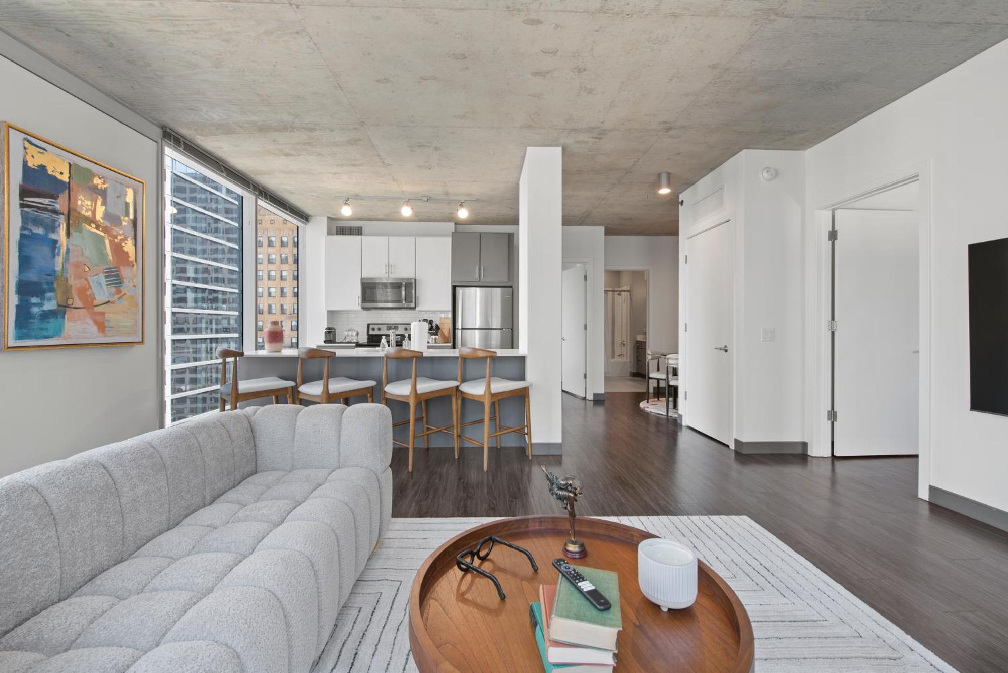 Apartamento Linea Luxury Living With Indoor Pool And Rooftop Views In The Loop Chicago