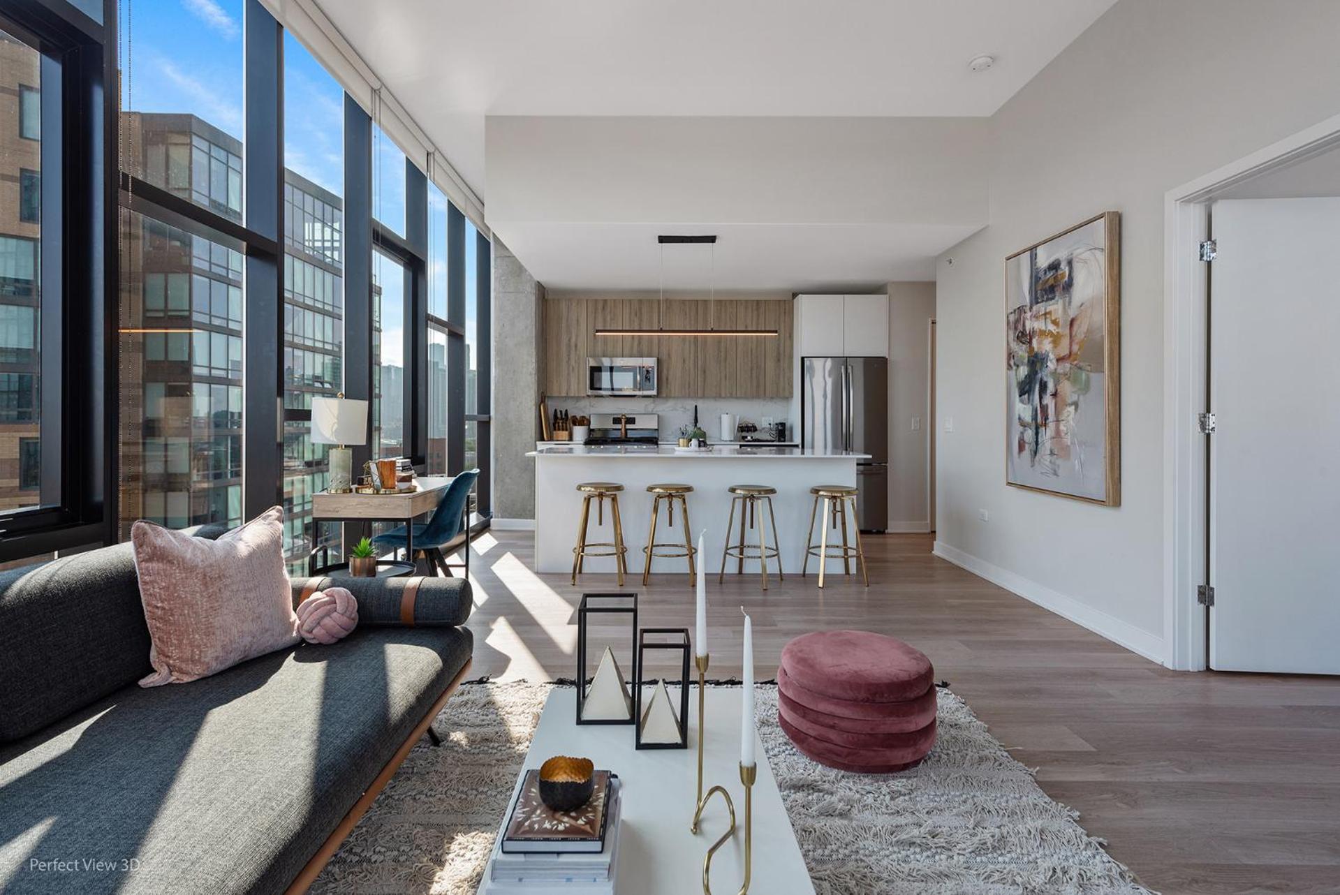 Avenir West Loop Penthouses With Iconic Views Appartement Chicago