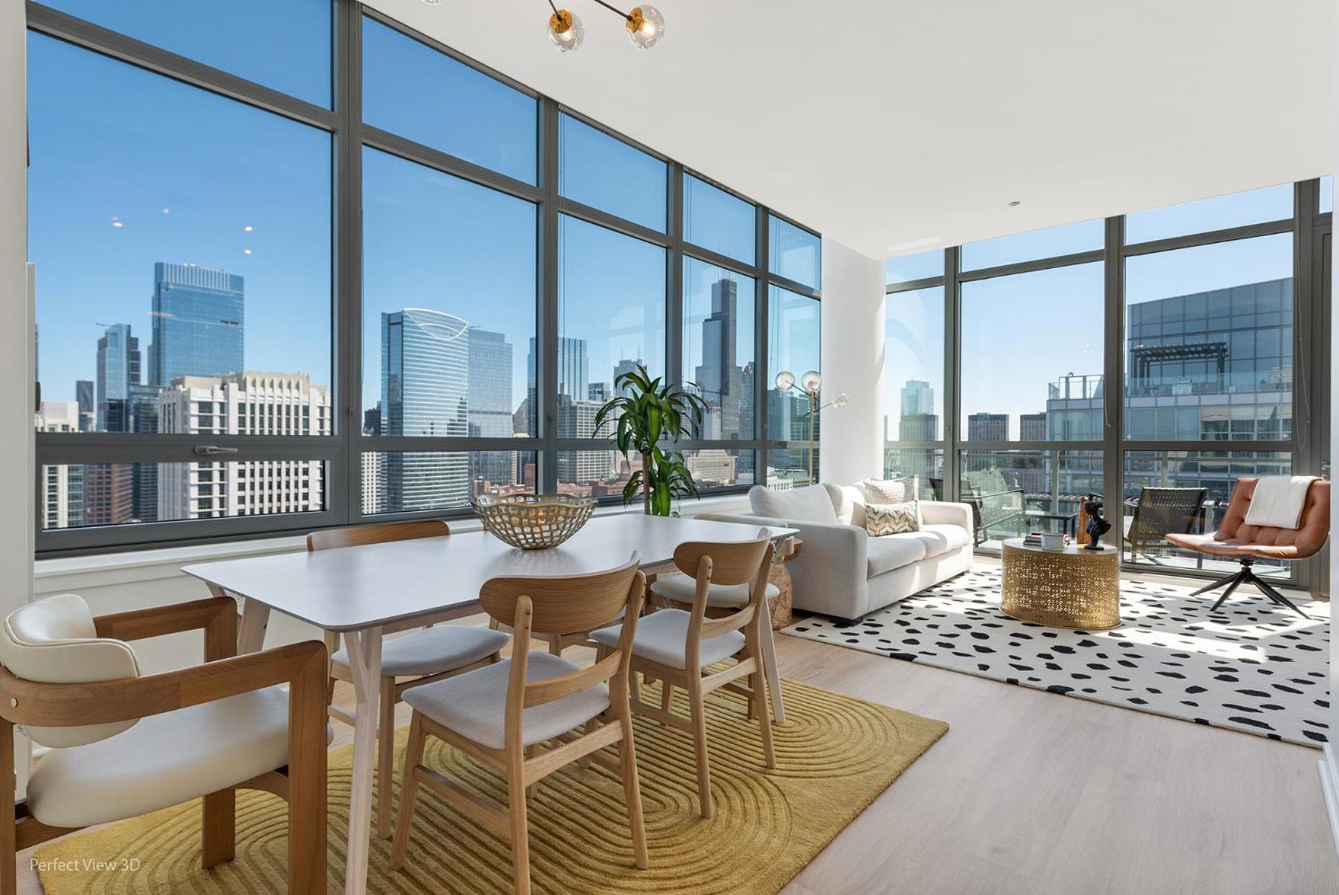 Appartement K2 Sky High With Stunning Views In West Loop Chicago