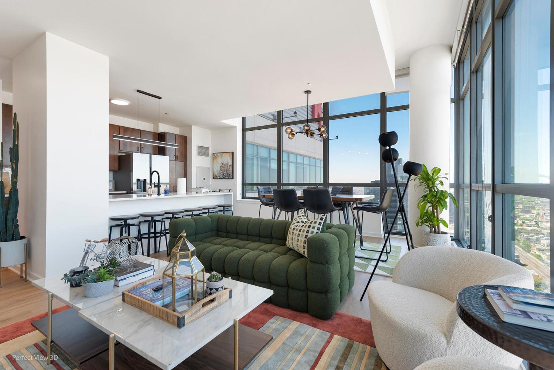 Appartement K2 Sky High With Stunning Views In West Loop Chicago