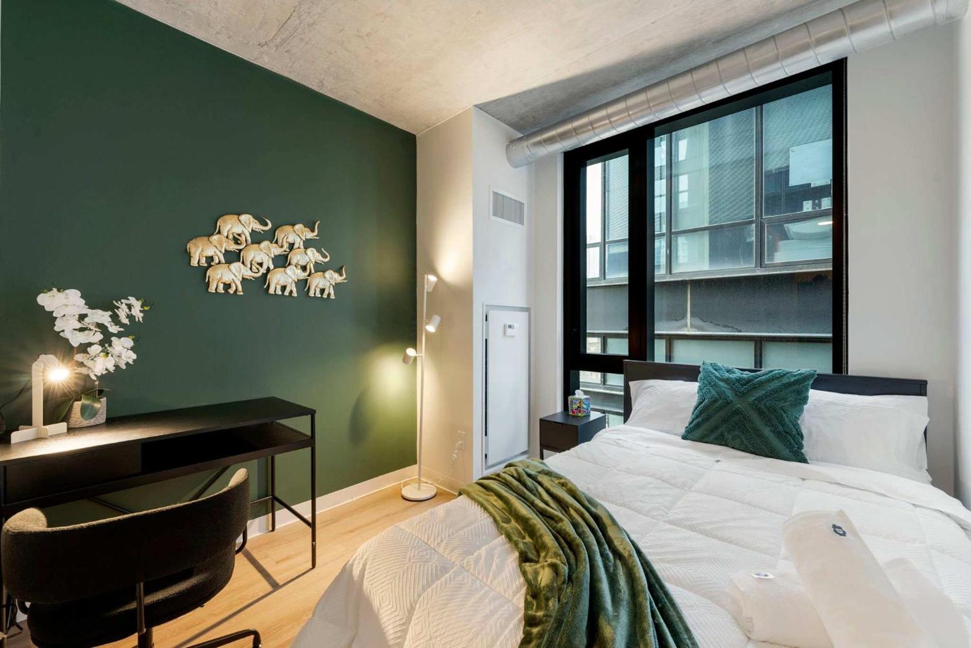 Lux 3 Bed 3 Bath High Rise With Gym & Amenities Apartamento *
