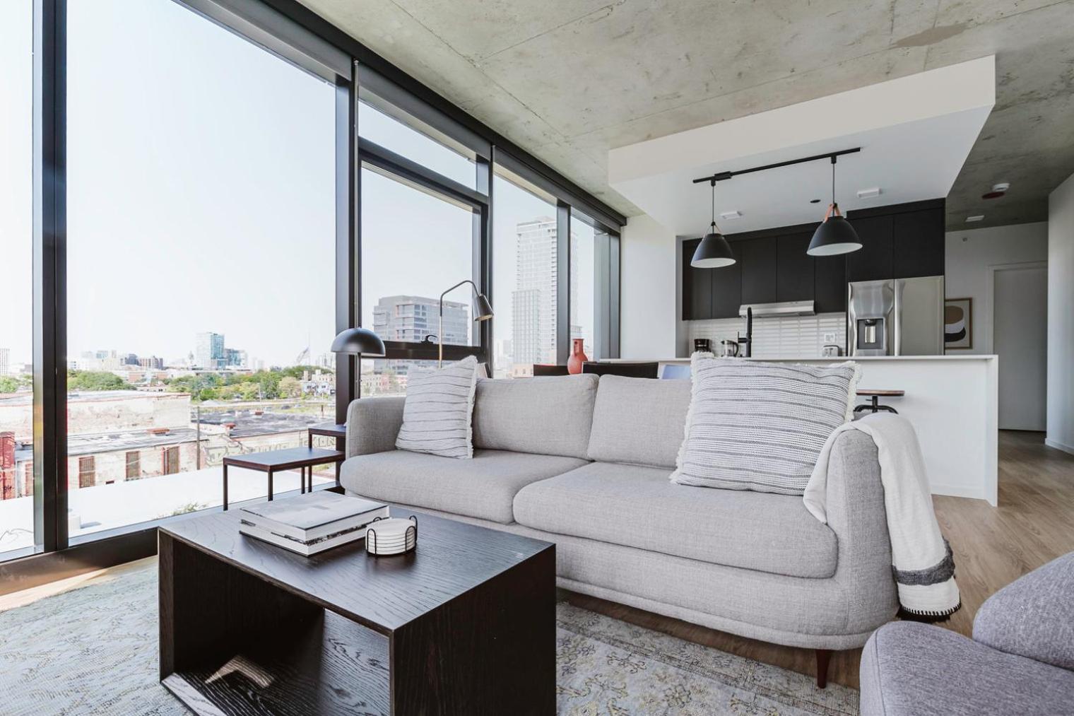 Apartment Blueground West Loop Rooftop Spa Pool Gym Chi-1096 *