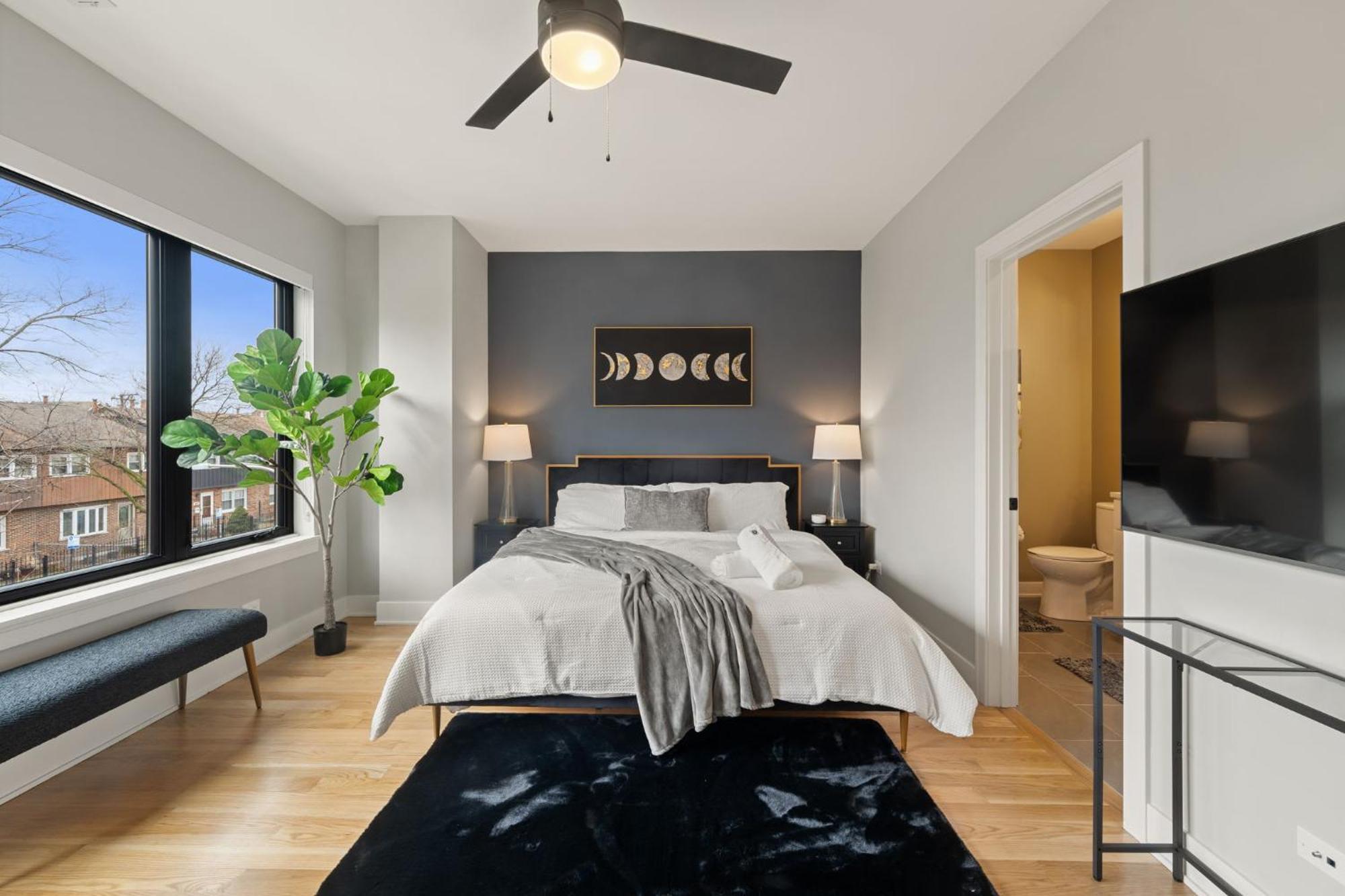 Appartement 3 Bed 2 Bath Retreat W Balcony & Parking *
