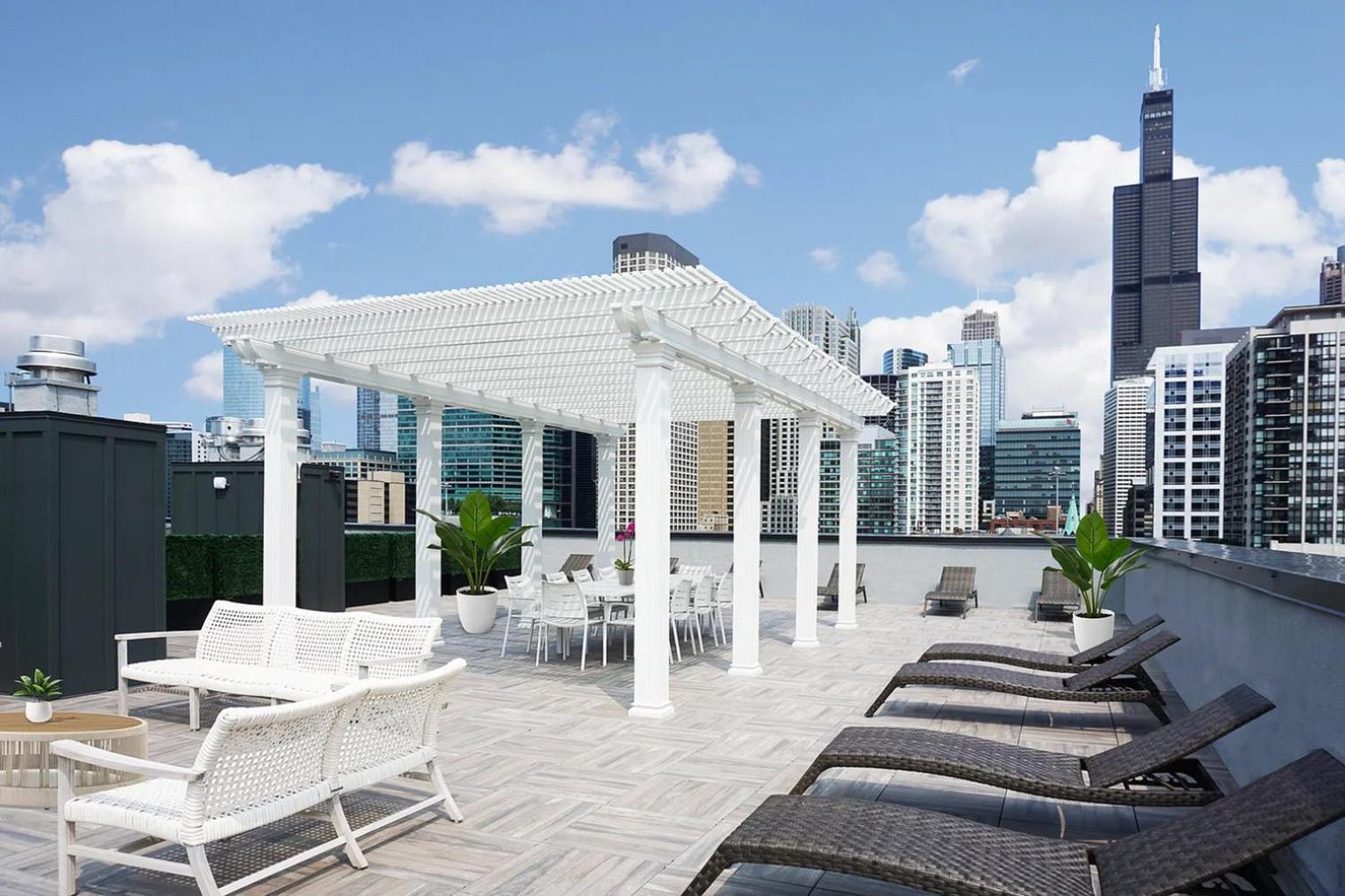 Apartamento Blueground Greektown Bbq Gym Nr Willis Tower Chi-1252