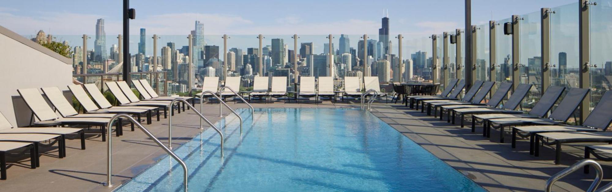 Appartement Foundry Unmatched Skyline Views At Lincoln Park *