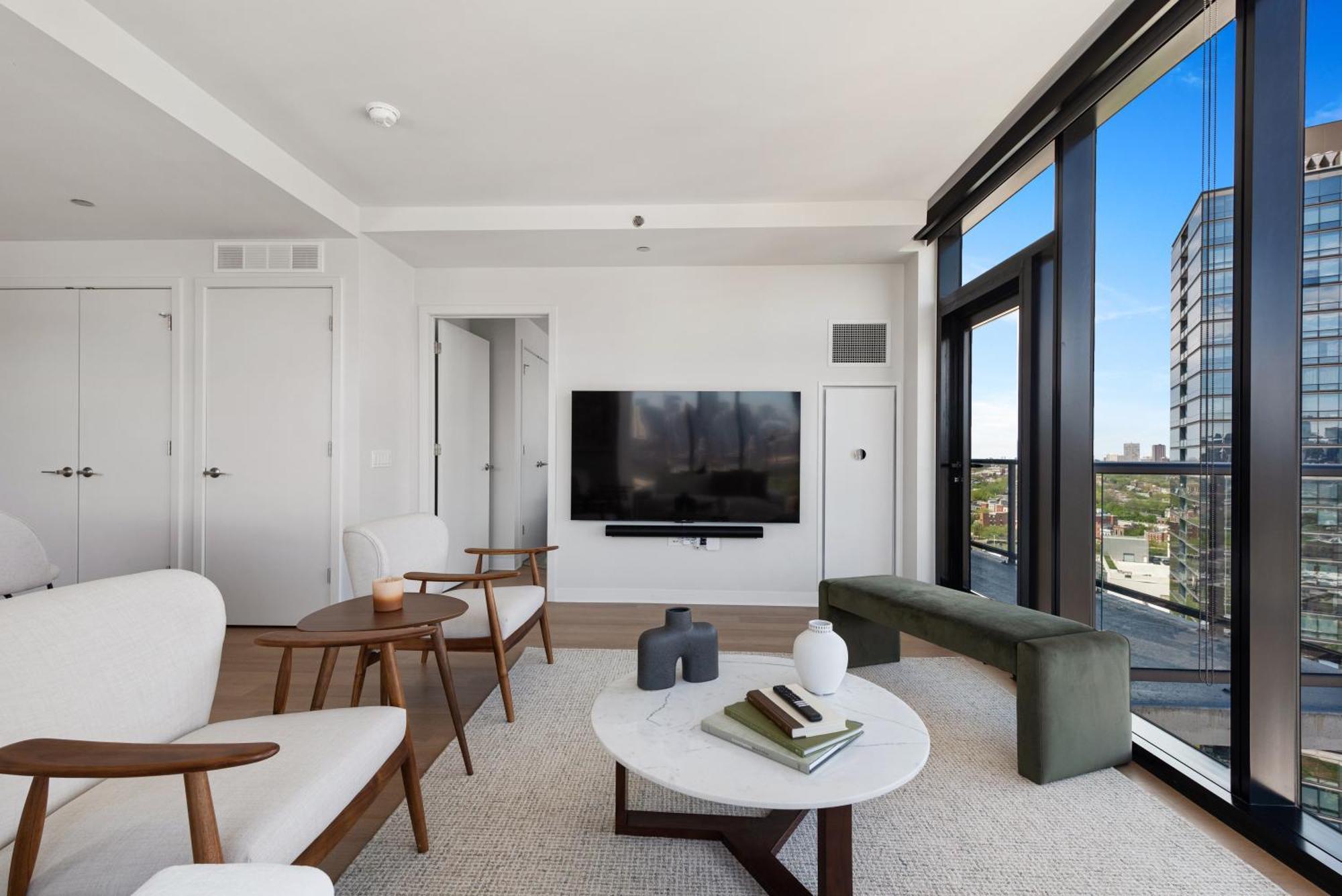 Appartement Foundry Unmatched Skyline Views At Lincoln Park