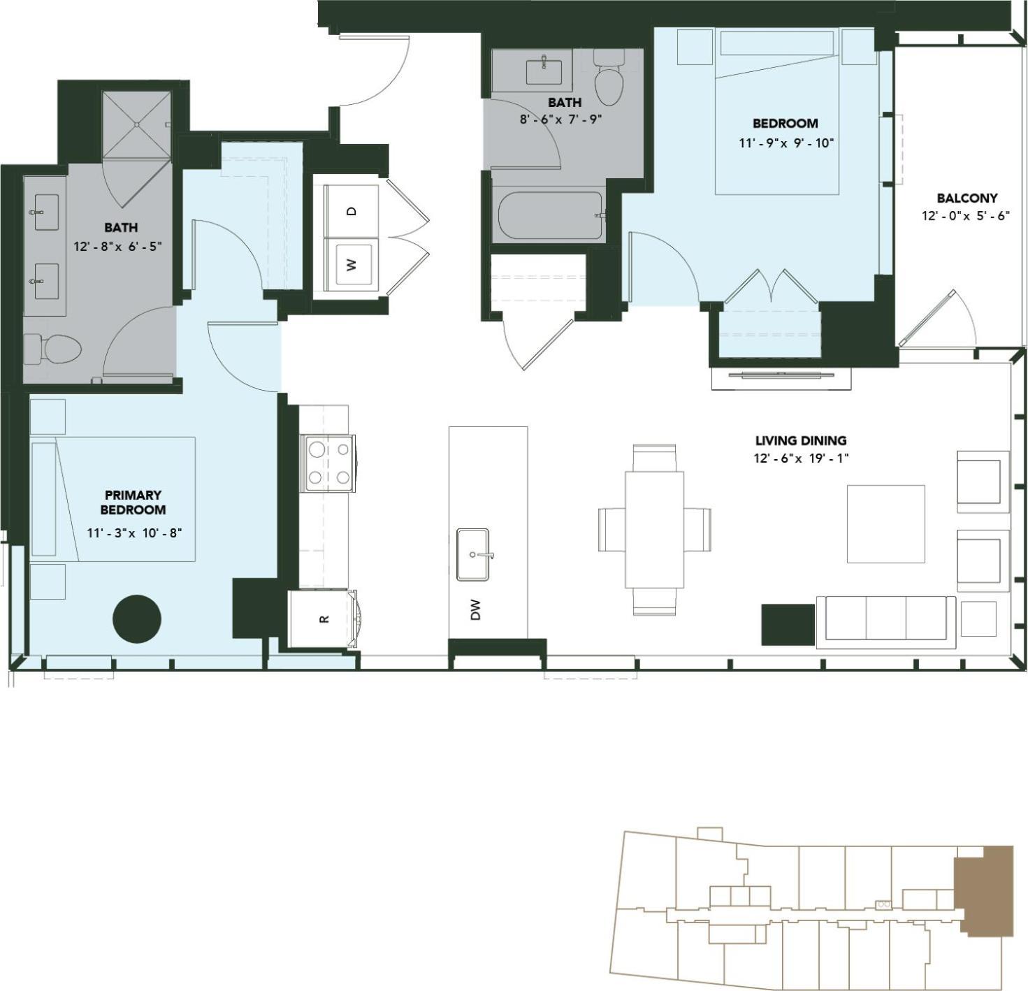 Foundry Unmatched Skyline Views At Lincoln Park Apartment *