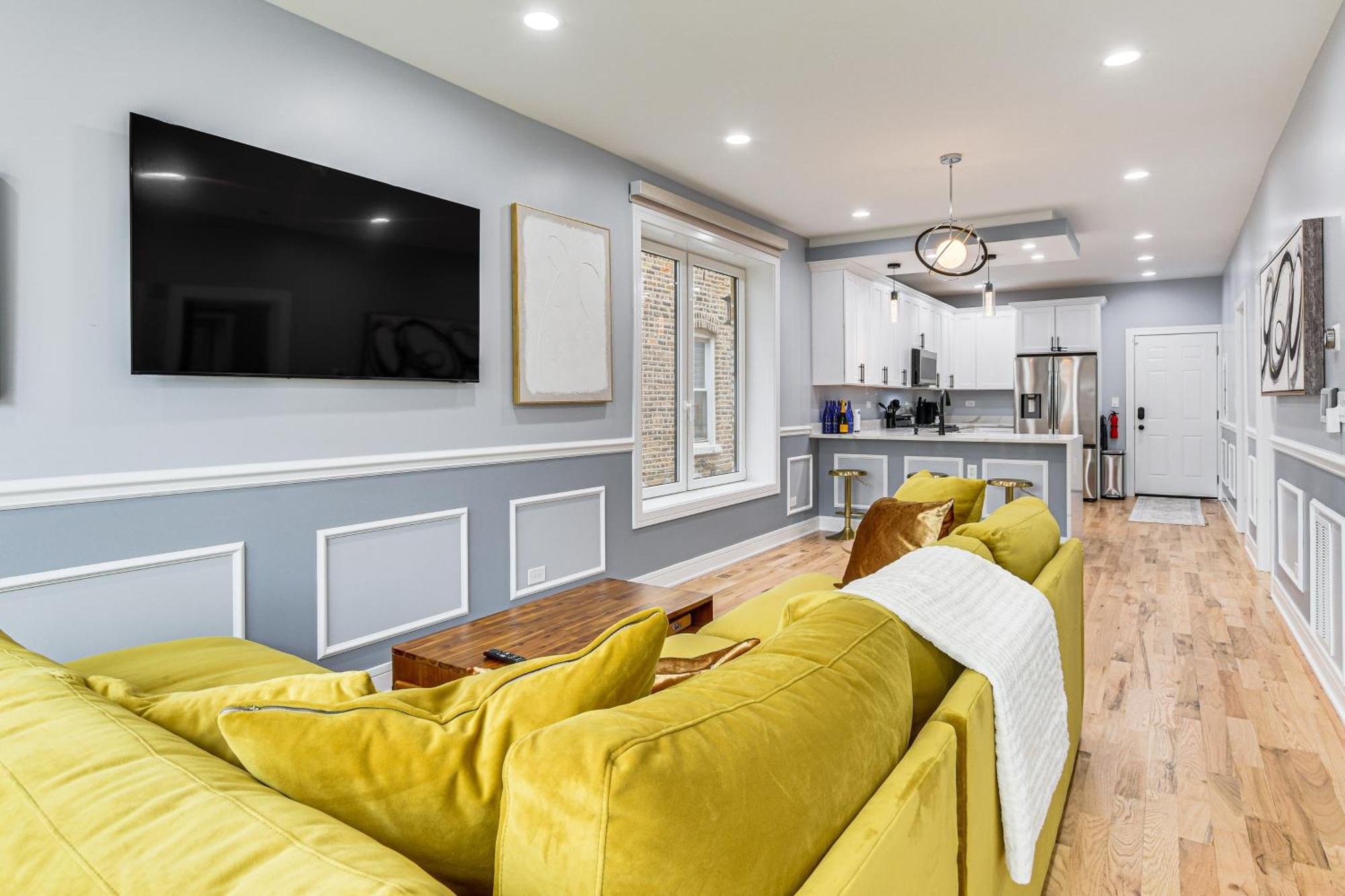 Apartment 1 Mi To Garfield Park Conservatory Modern Apt! Chicago