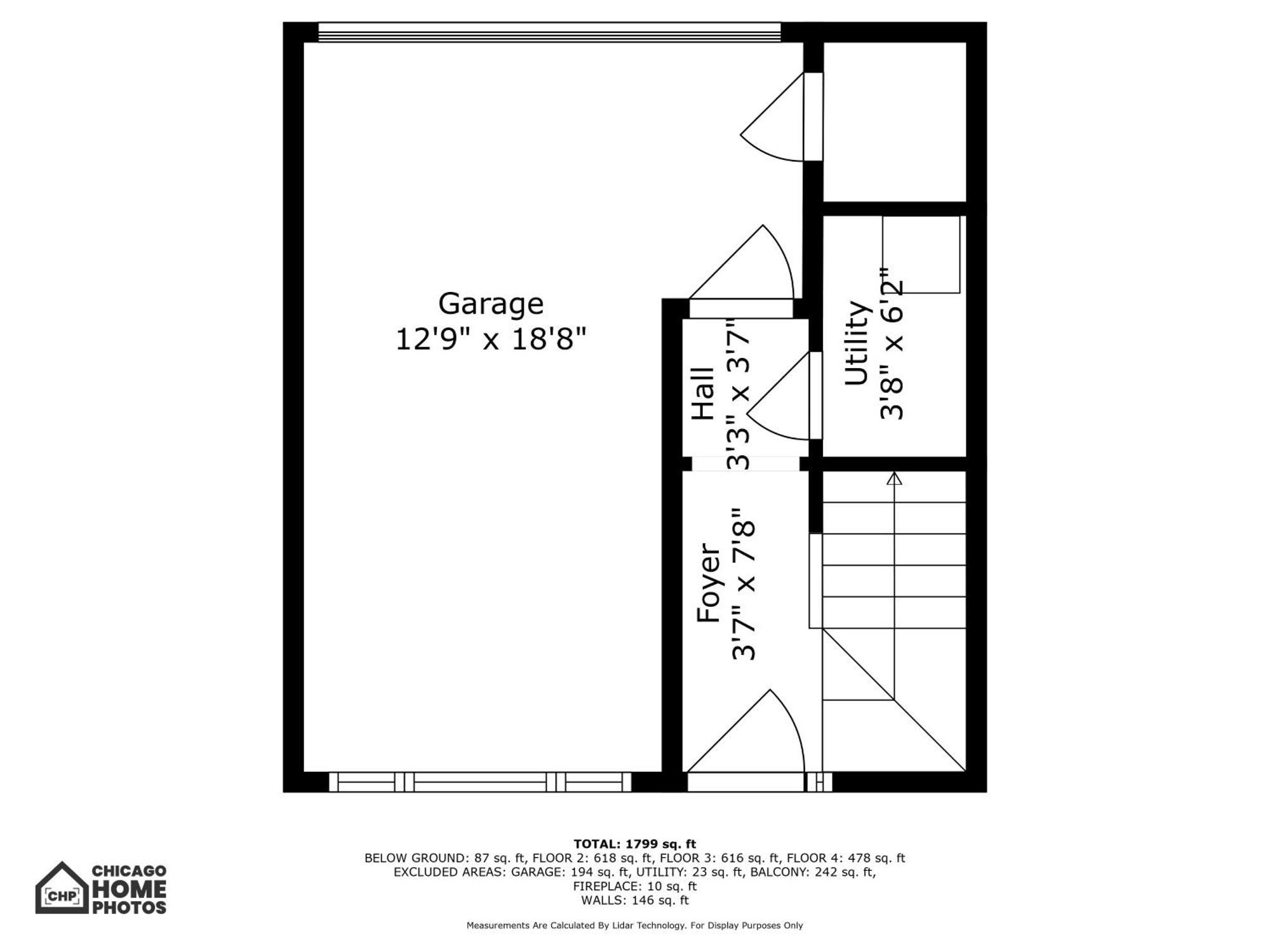 Spacious 3-bed West Loop Townhouse, 1 Car Garage Holiday home