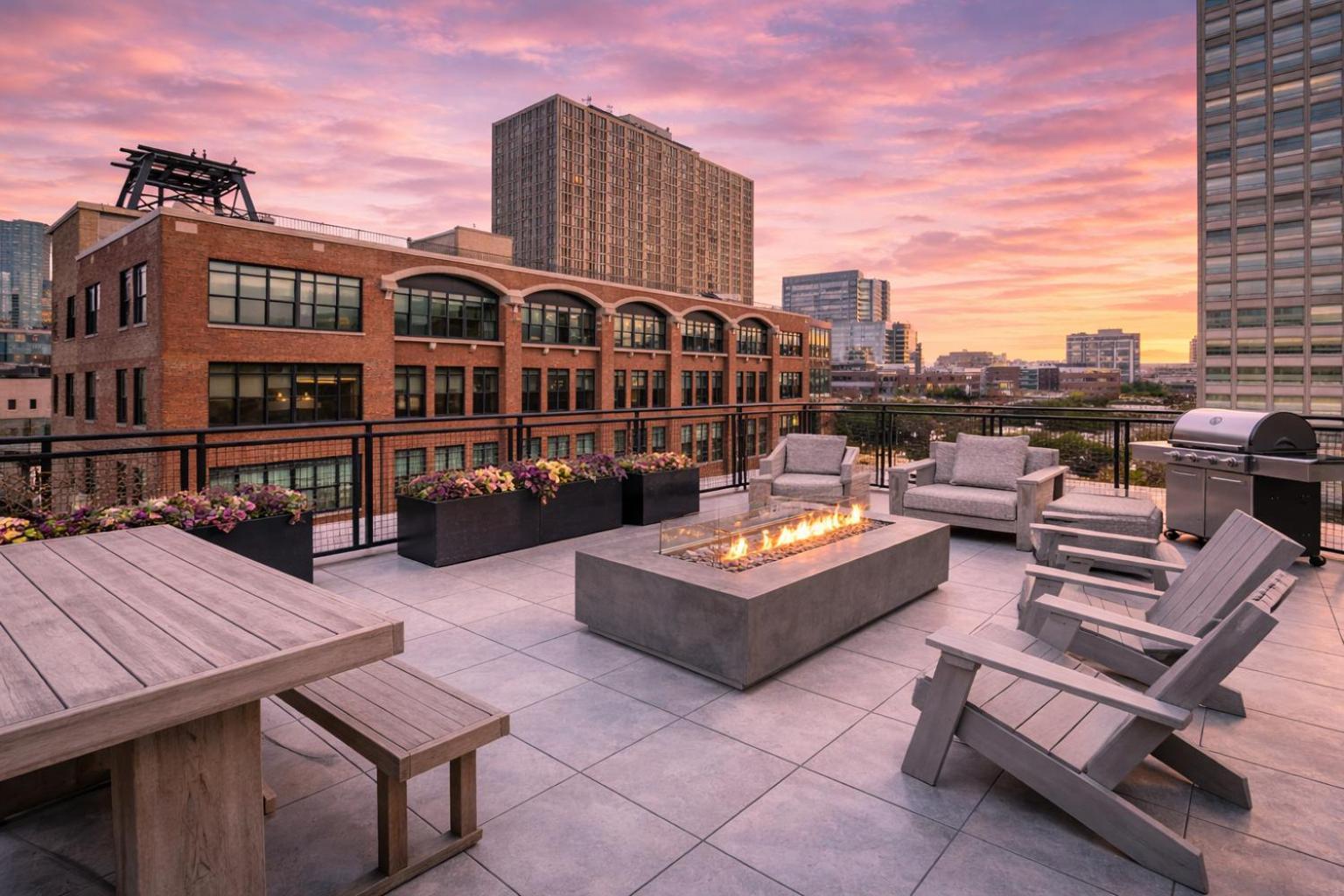 Mccormick Oasis With Balcony, Optional Parking, Patio And Gym Sleeps 6 Near Mccormick Place, Grant Park, Soldier Field & Museum Campus Chicago