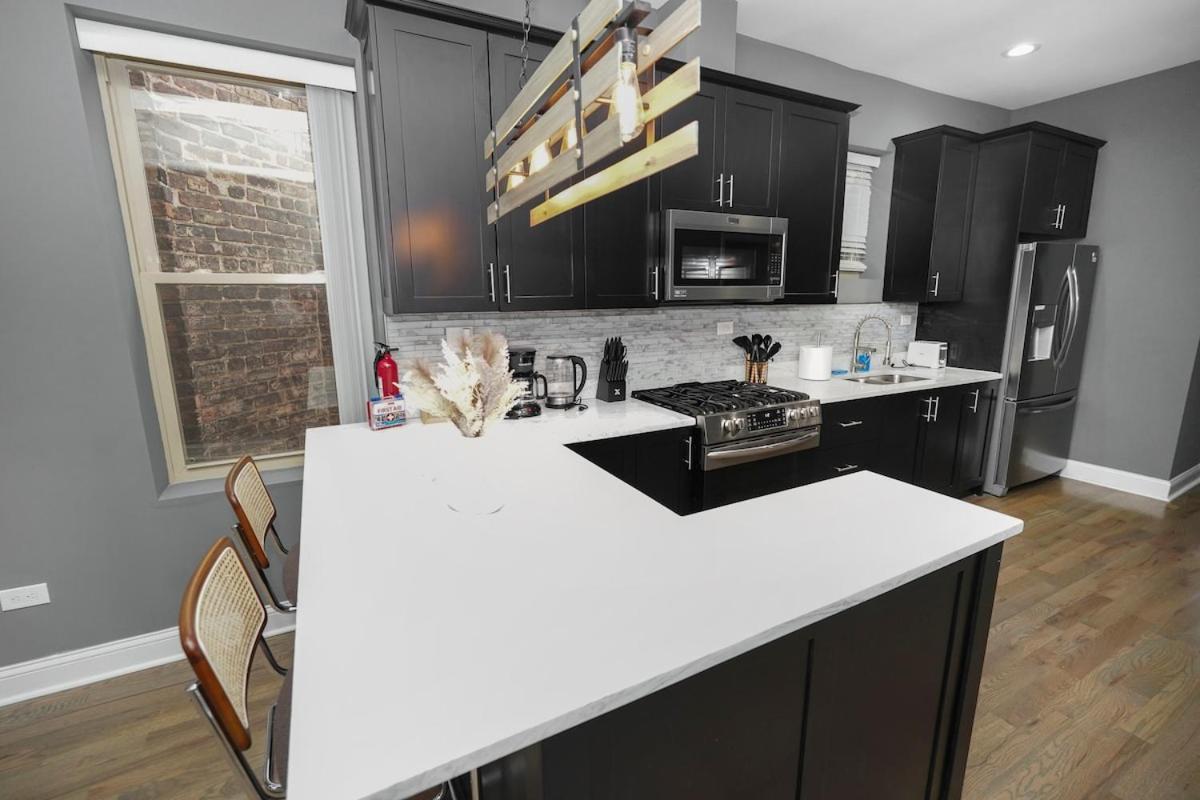 Stylish 2br Near United Center & Mrt Apartment Chicago