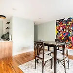 Modern Townhouse With Contemporary African Art