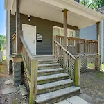 2 Mi To South Shore Beach Unit With Balcony And Yard!