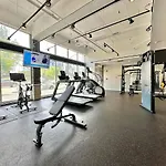 Gym Garage Parking Balcony Sleeps 4