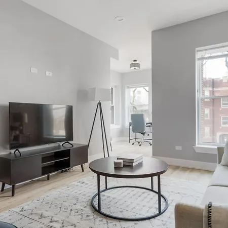 Apartment Edgewater 2br Nr Loyola Red Line Chi-904 *