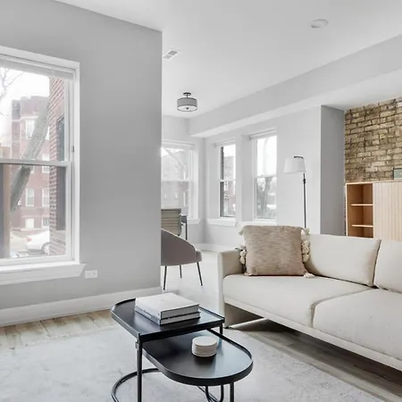 Apartment Edgewater 2br Nr Loyola Red Line Chi-905 *