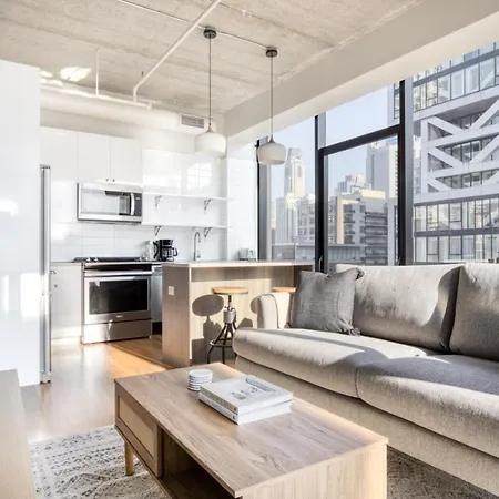 River North 1br W Gym Lounge Roof Nr Riverwalk Chi-901 Apartment