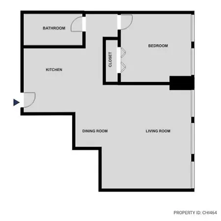 Medical District 1br W Gym Wd 1 Block To L Chi-464 Apartment Chicago
