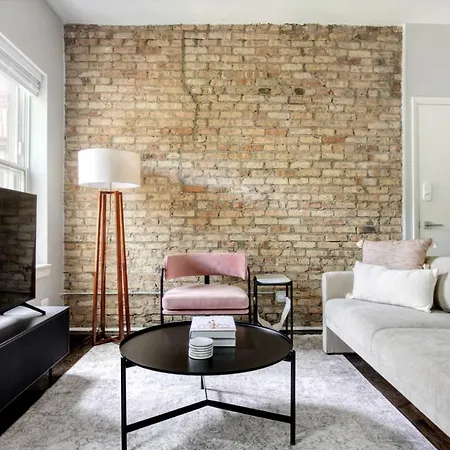 Apartment Lakeview 2br W Wd Bbq Nr Belmont L Chi-731 *
