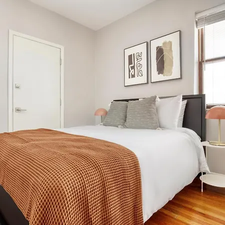 Apartment Lakeview 2br W Wd Bbq Nr Belmont L Chi-734 *