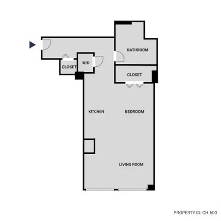 Apartment Loop Studio W Gym Wd Pool Nr Willis Tower Chi-500 *