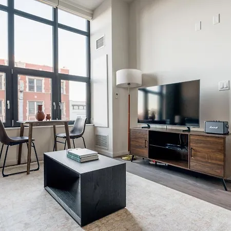 Apartment Logan Square 1br W Pool Lounge Gym Nr L Chi-868